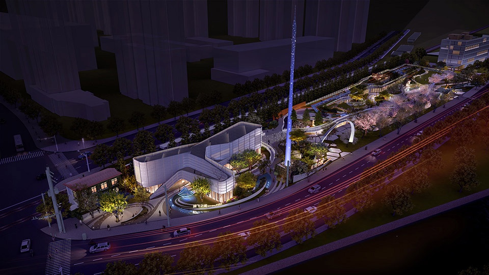 Shanghai s New Horizon High Land Park by Urban Architecture