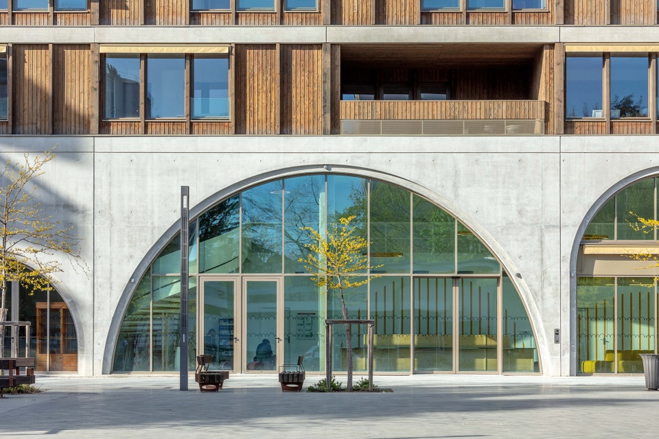 laherrere center by cobe architecture