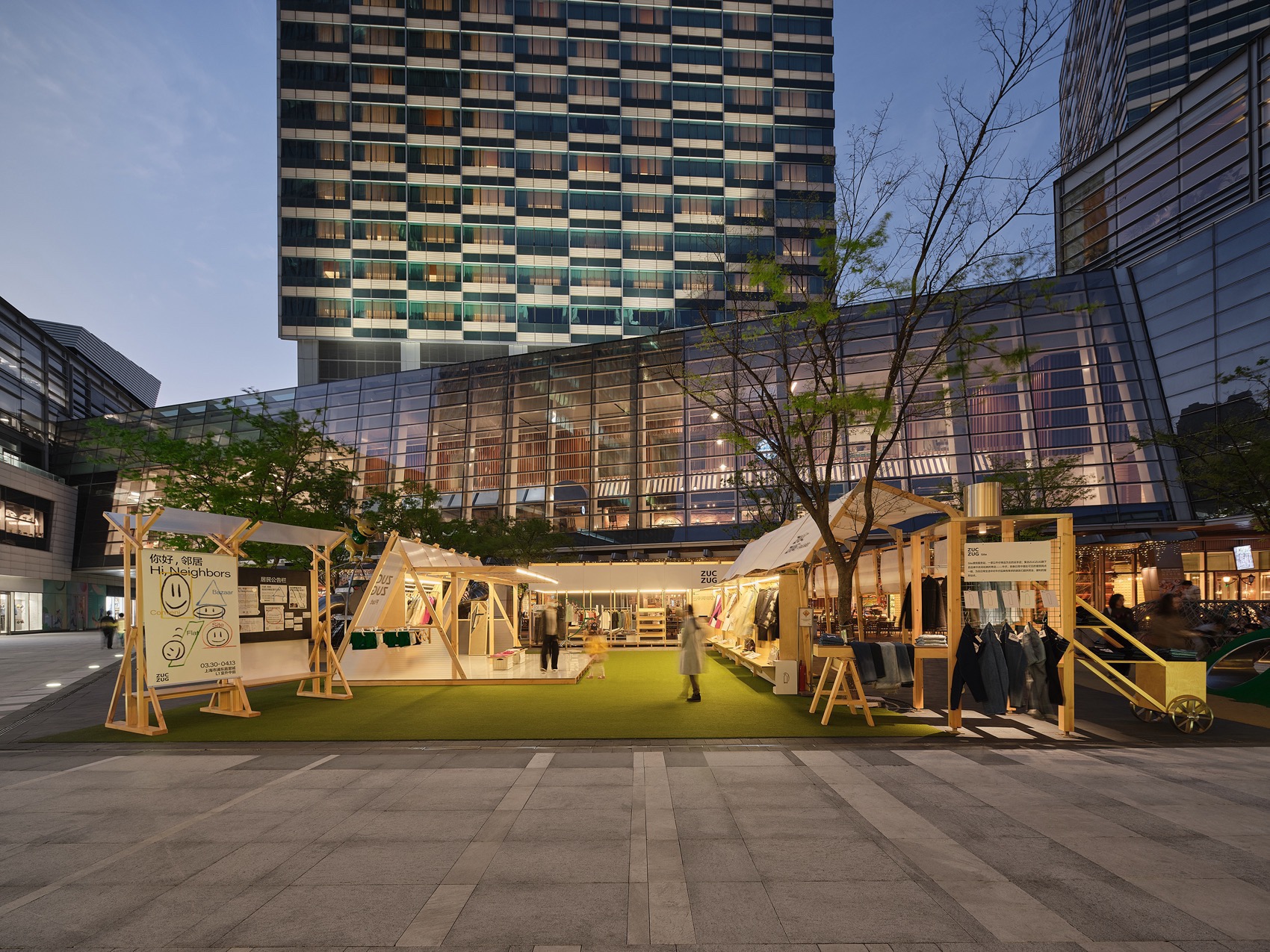 ZUCZUG PopUp Market by FLIP Studio 谷德设计网