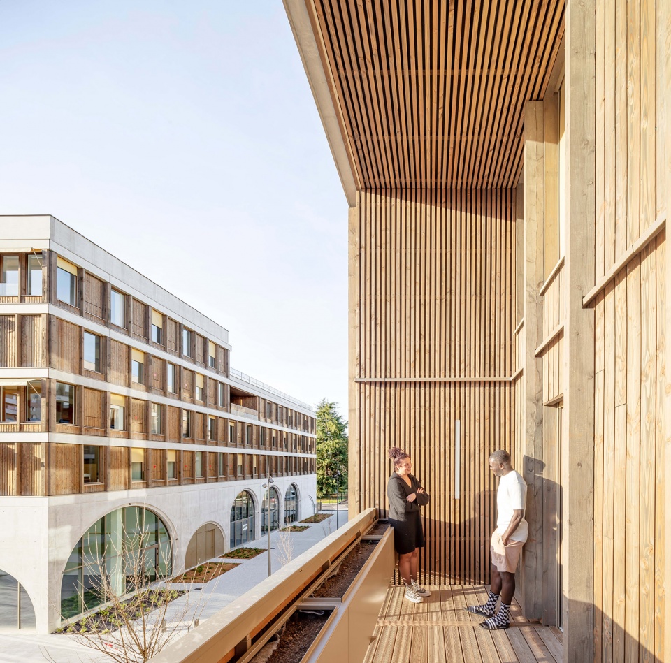 laherrere center by cobe architecture