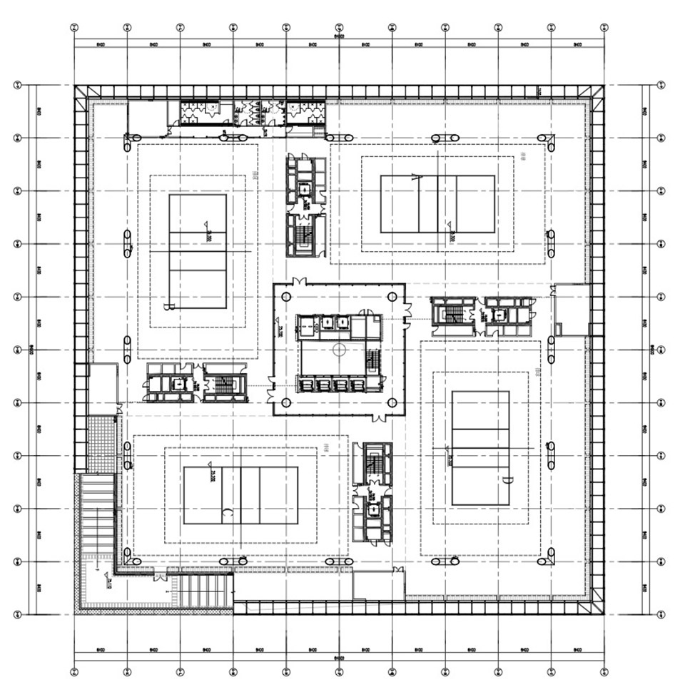Hangzhou Olympic and International Expo Center Sports Complex Training Hall by AREP HZADI CO LTD