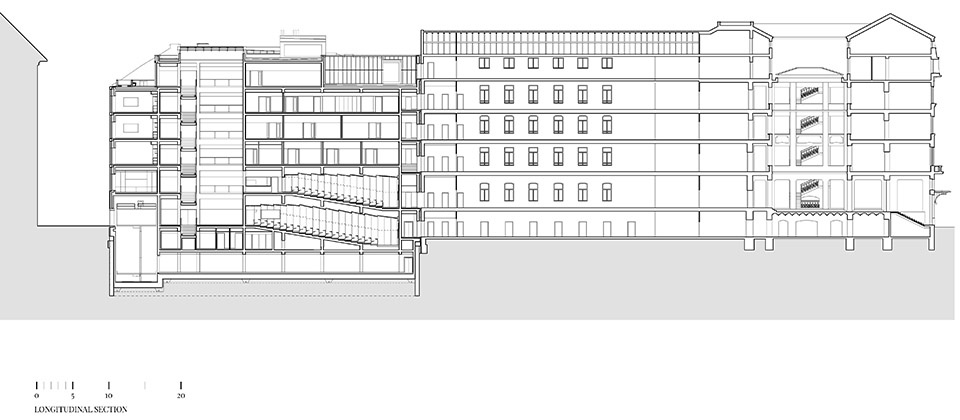 New educational building for Semmelweis University Faculty of Health Sciences Budapest by Studio Fragment Kft