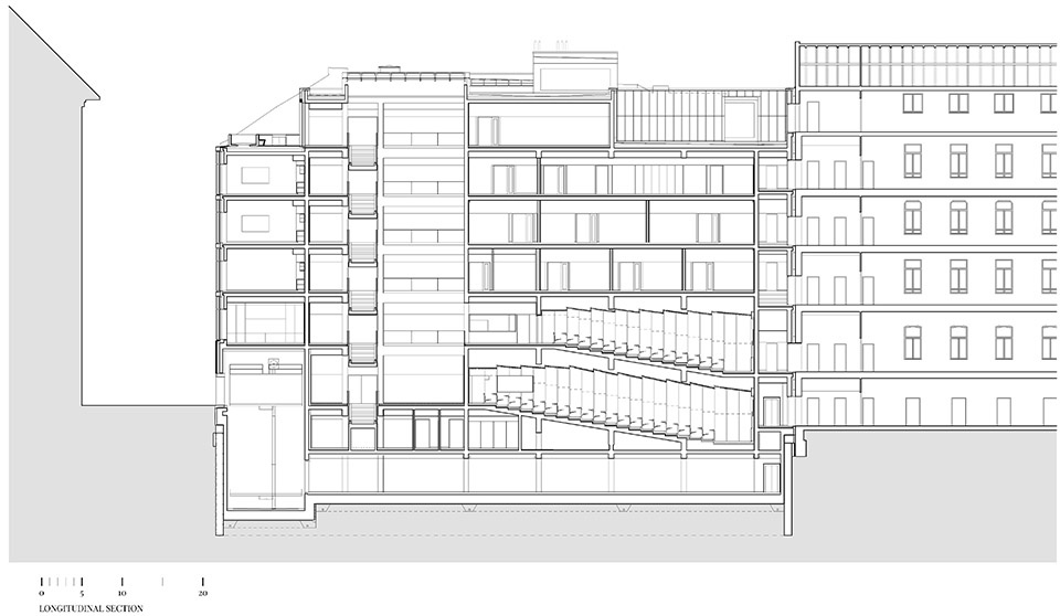 New educational building for Semmelweis University Faculty of Health Sciences Budapest by Studio Fragment Kft