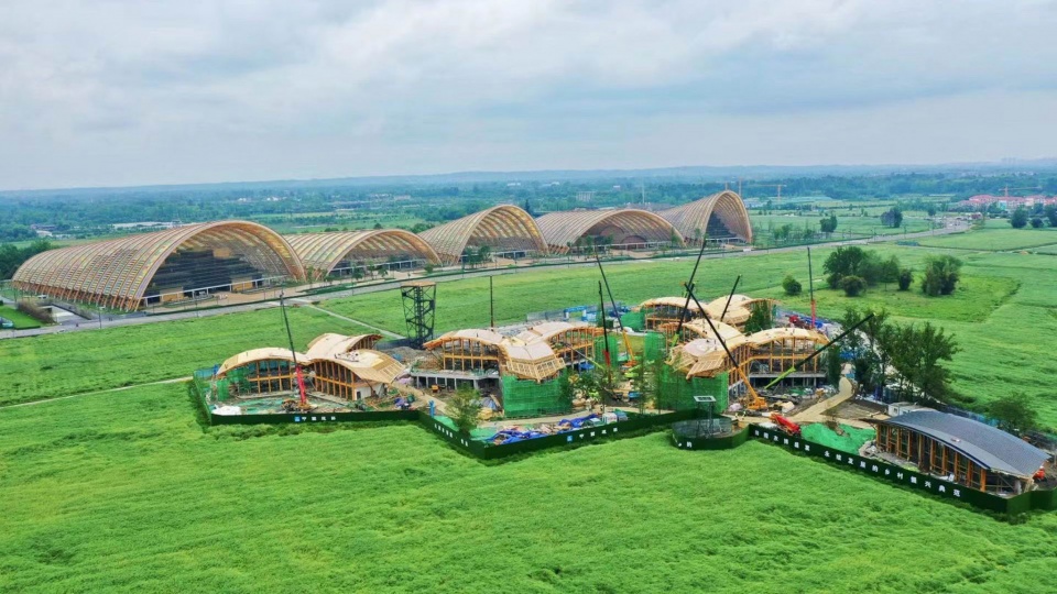 green seedling project in tianfu agricultural expo garden cscec