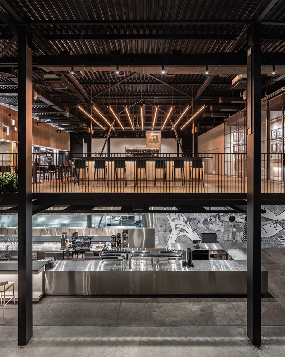 mova beer space by balbek bureau