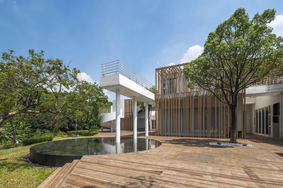 huangma rural revitalization workstation and rural reception hall by 3andwich design