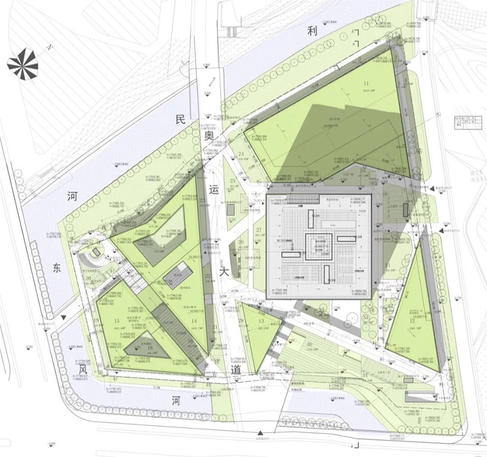 Hangzhou Olympic and International Expo Center Sports Complex Training Hall by AREP HZADI CO LTD 拷贝