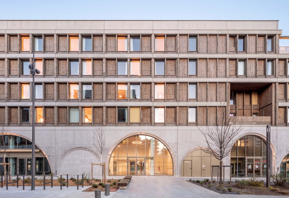 laherrere center by cobe architecture