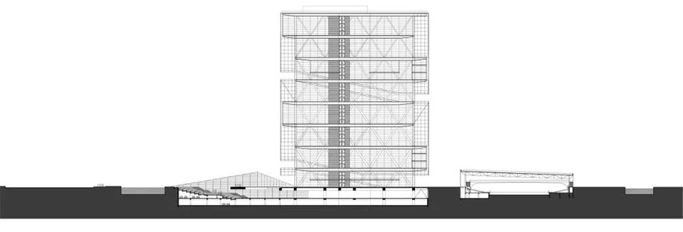 Hangzhou Olympic and International Expo Center Sports Complex Training Hall by AREP HZADI CO LTD 拷贝