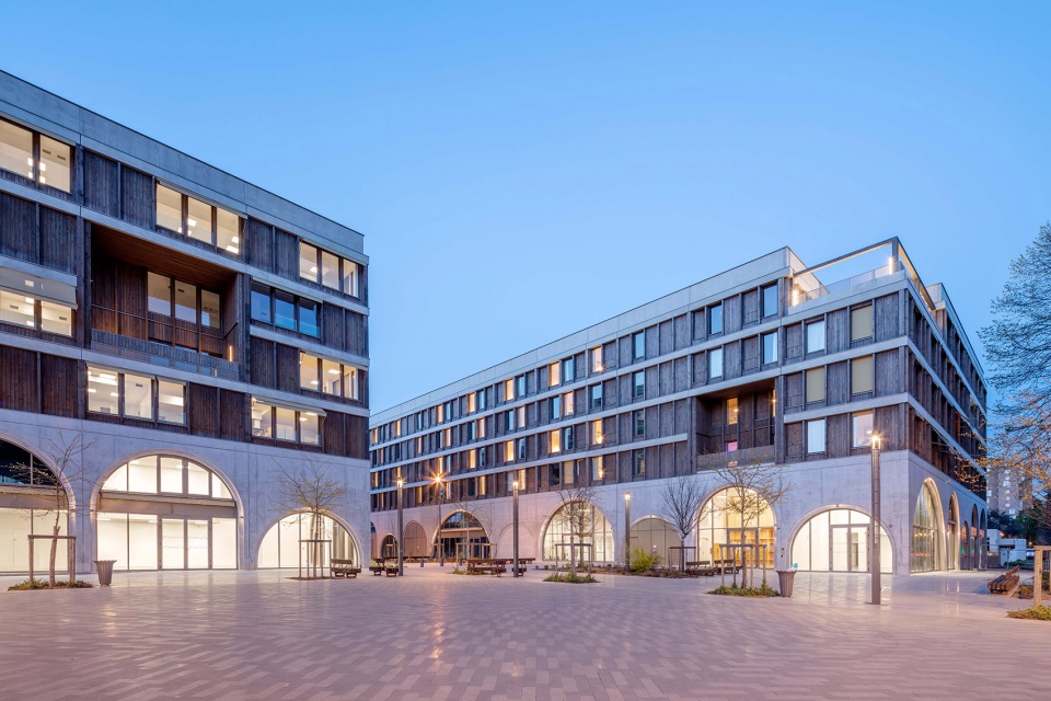 laherrere center by cobe architecture