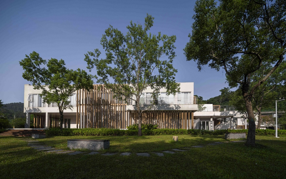 huangma rural revitalization workstation and rural reception hall by 3andwich design