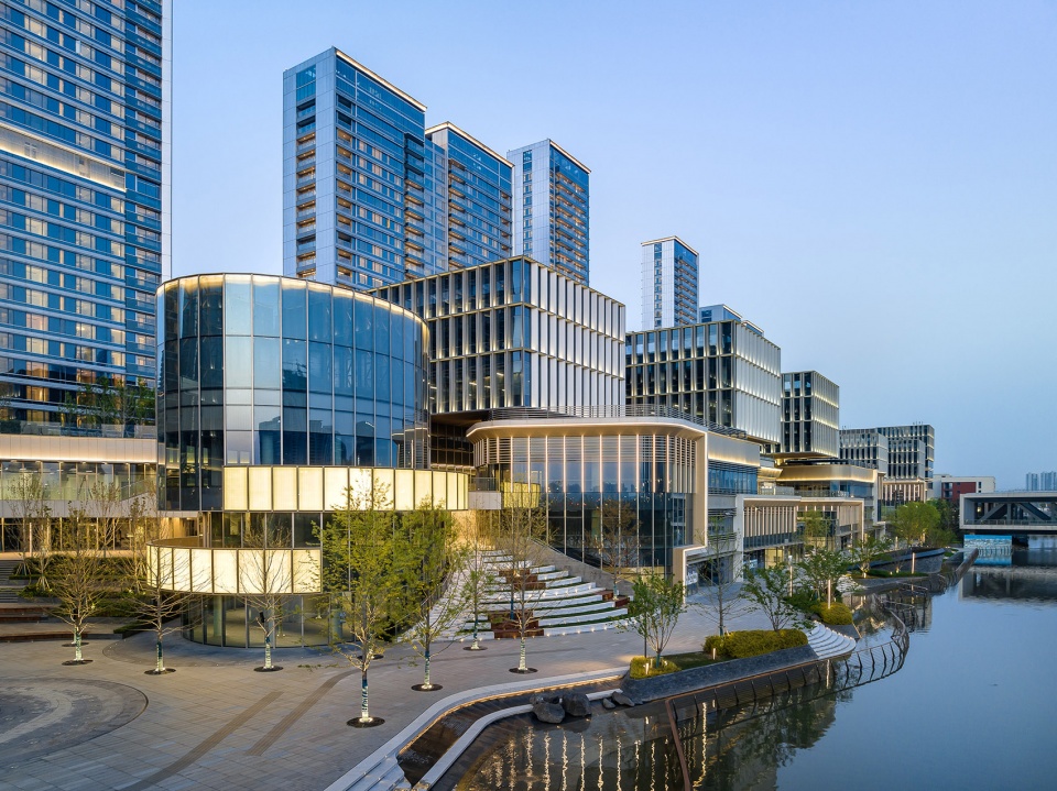 hangzhou asian games village vanke waterfront mixed use by hks