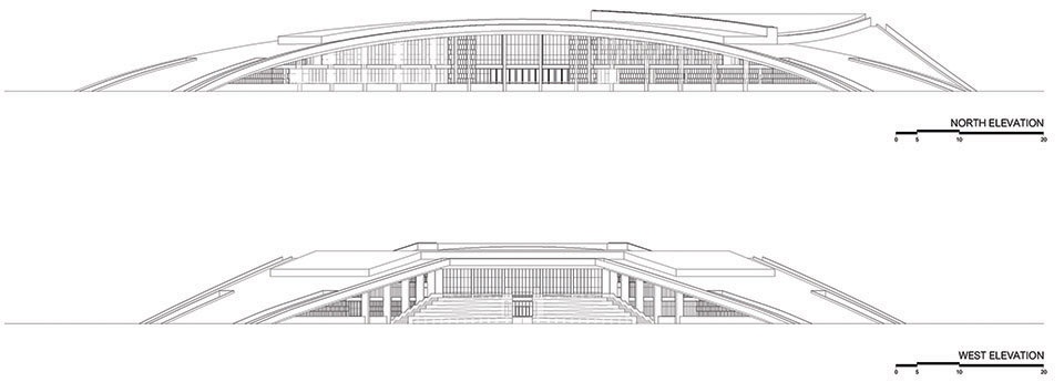 Puey Ungpahakorn Centenary Hall by Arsomsilp Landprocess uag