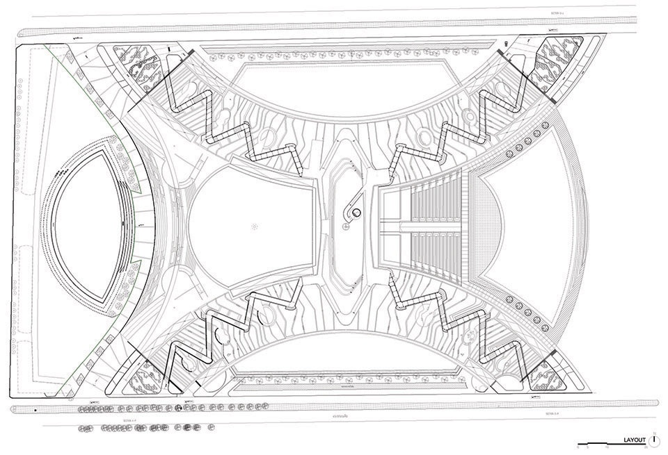 Puey Ungpahakorn Centenary Hall by Arsomsilp Landprocess flm