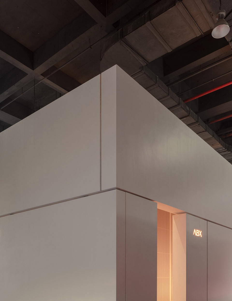 borrow light abx exhibition hall by v2gether