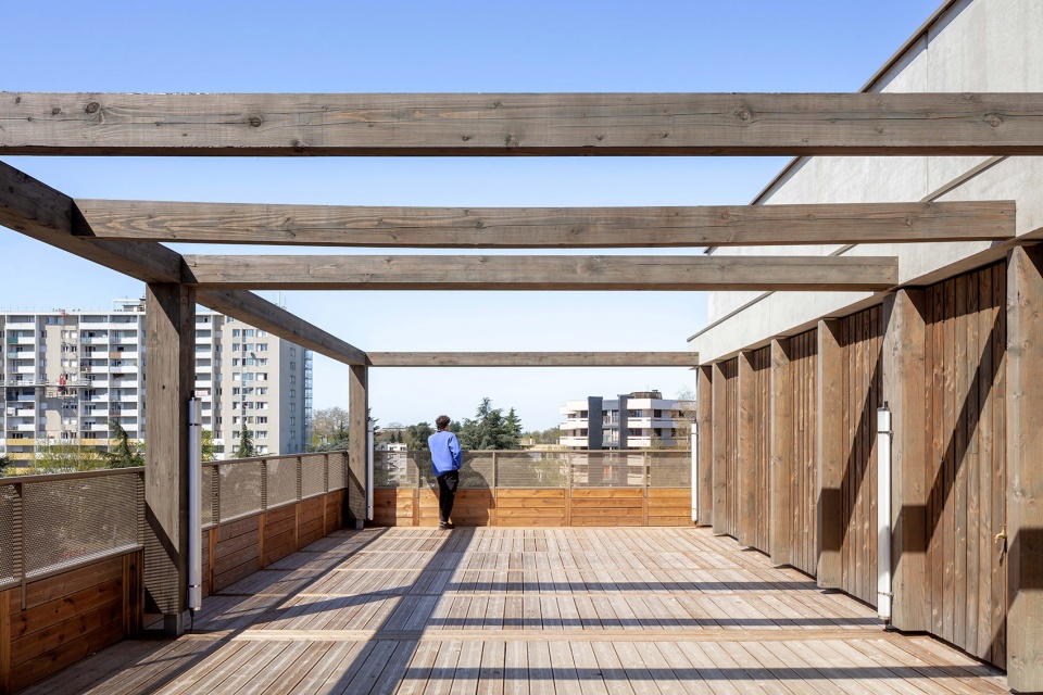 laherrere center by cobe architecture