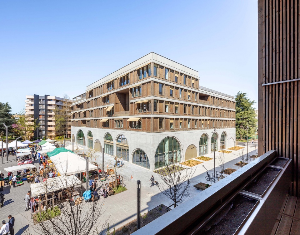laherrere center by cobe architecture