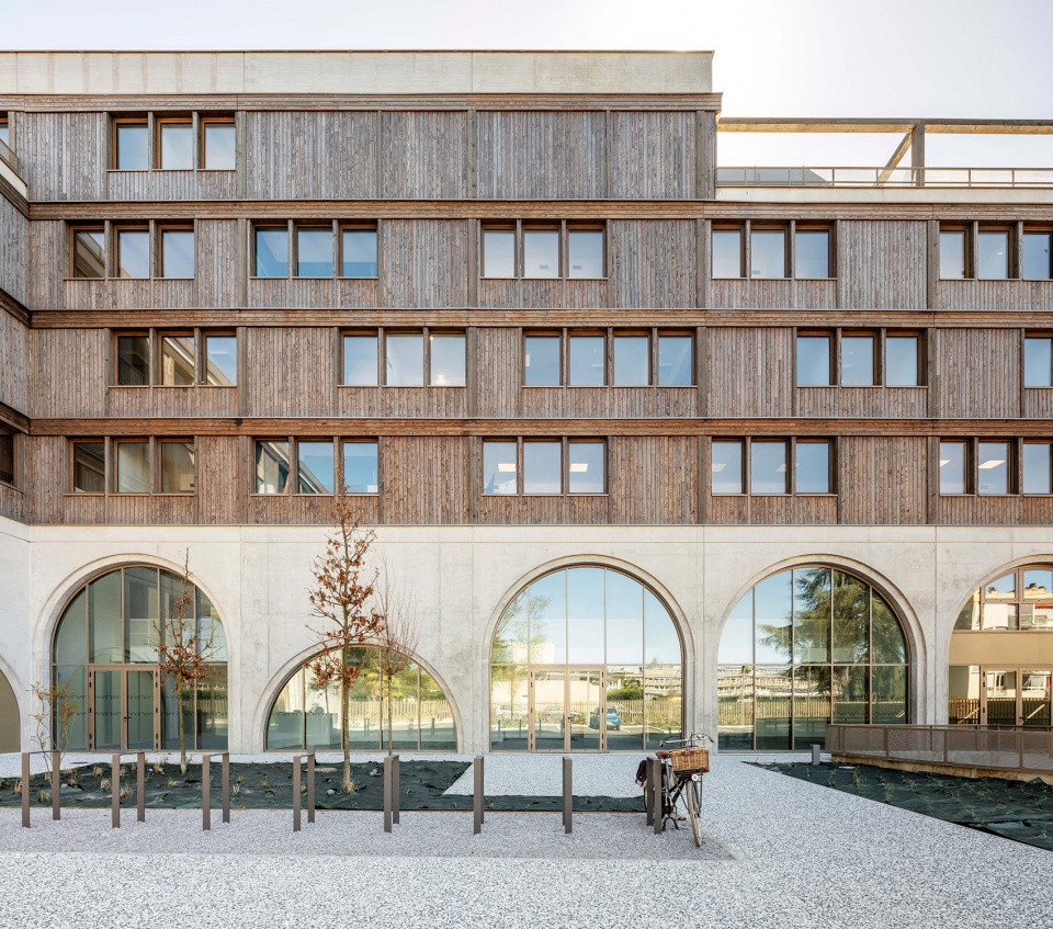 laherrere center by cobe architecture