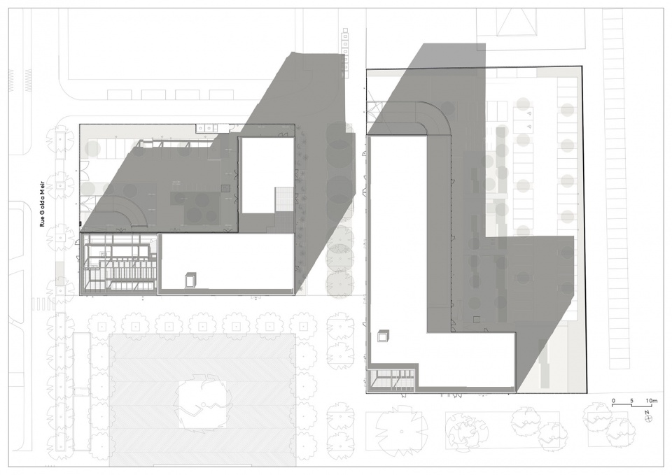 laherrere center by cobe architecture