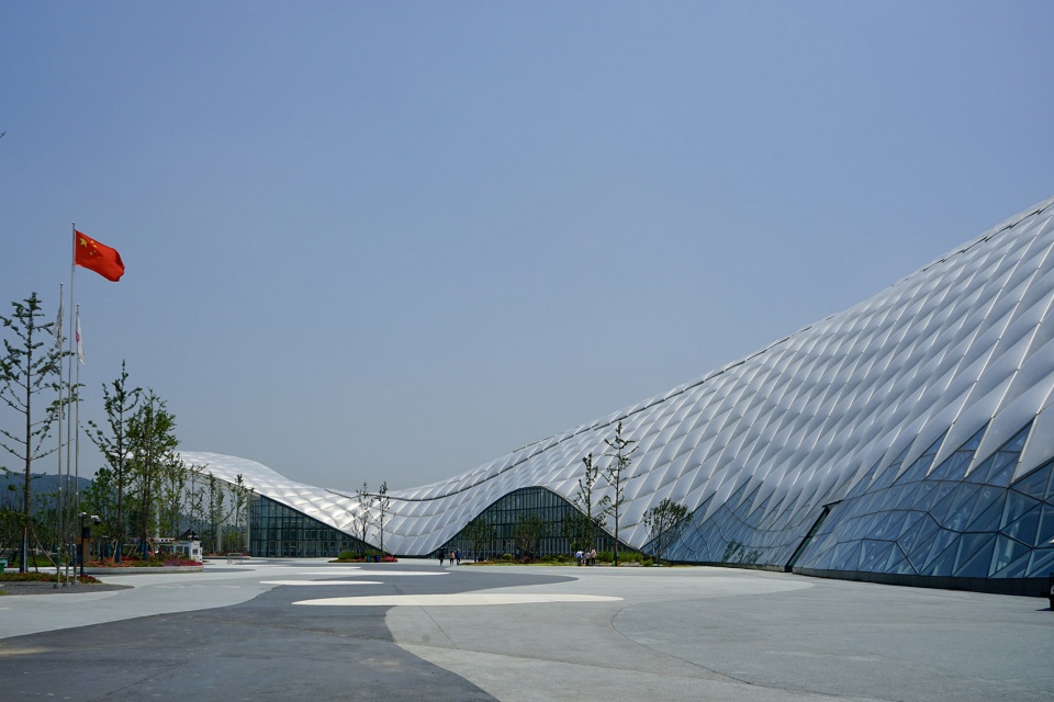 international pavilion of yangzhou world horticultural expo nanjing yangtze river urban architectual design