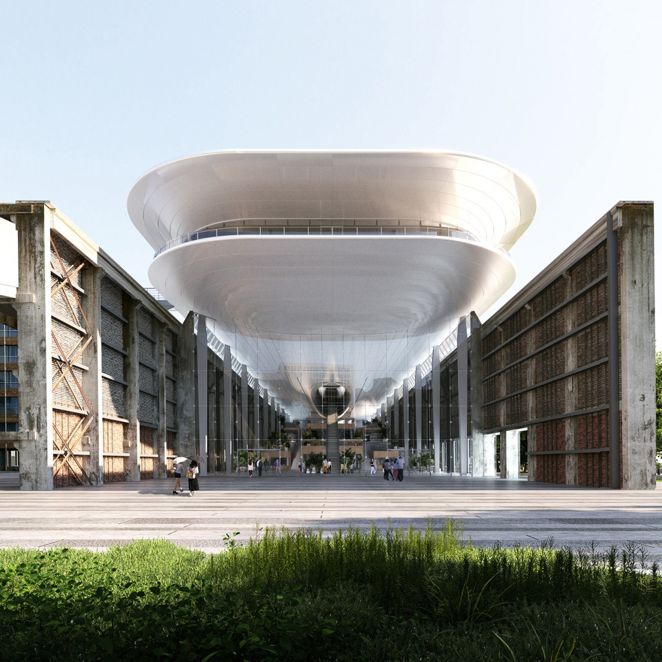 renovation of shanghai zhangjiang cement factory by mad