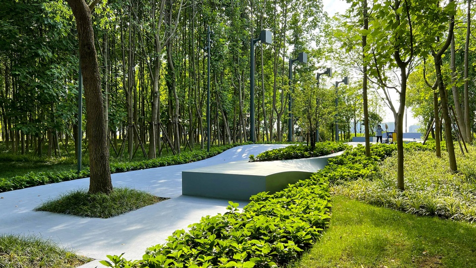 hangzhou riverfront public space sanqiao asian games park by original design studio tjad