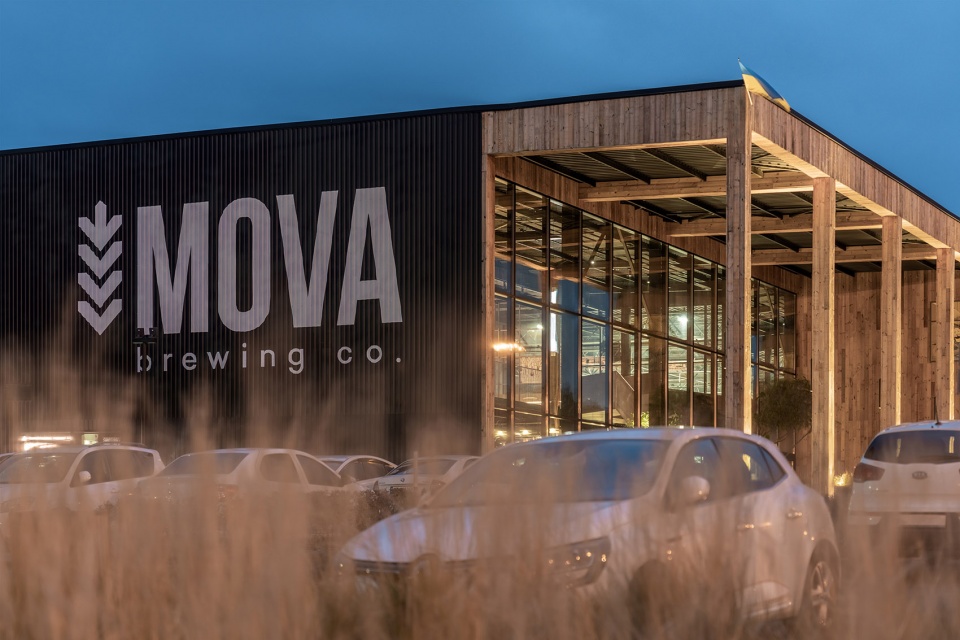mova beer space by balbek bureau