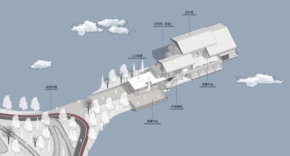 bailuwan demonstration area huiguhu science and innovation town fuling by yueji architectural design office