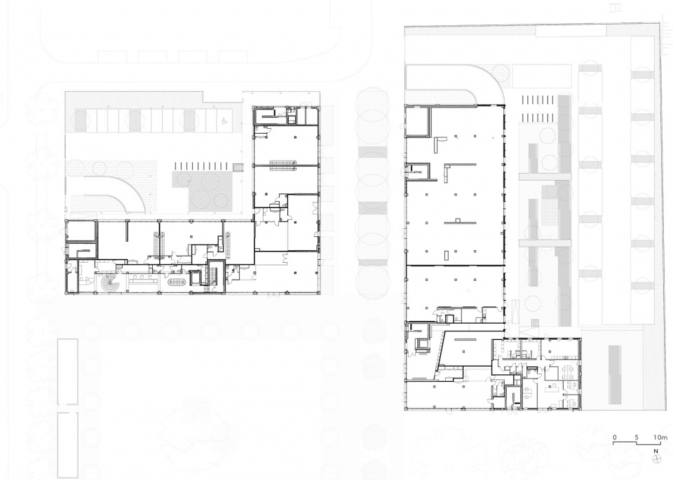 laherrere center by cobe architecture