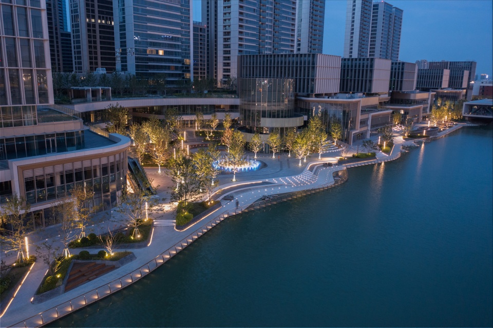 the waterfront of the asian games village by atelier scale