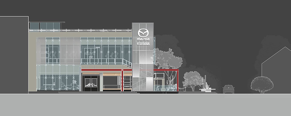 Mazda City Exhibition Hall China by TURING DESIGN