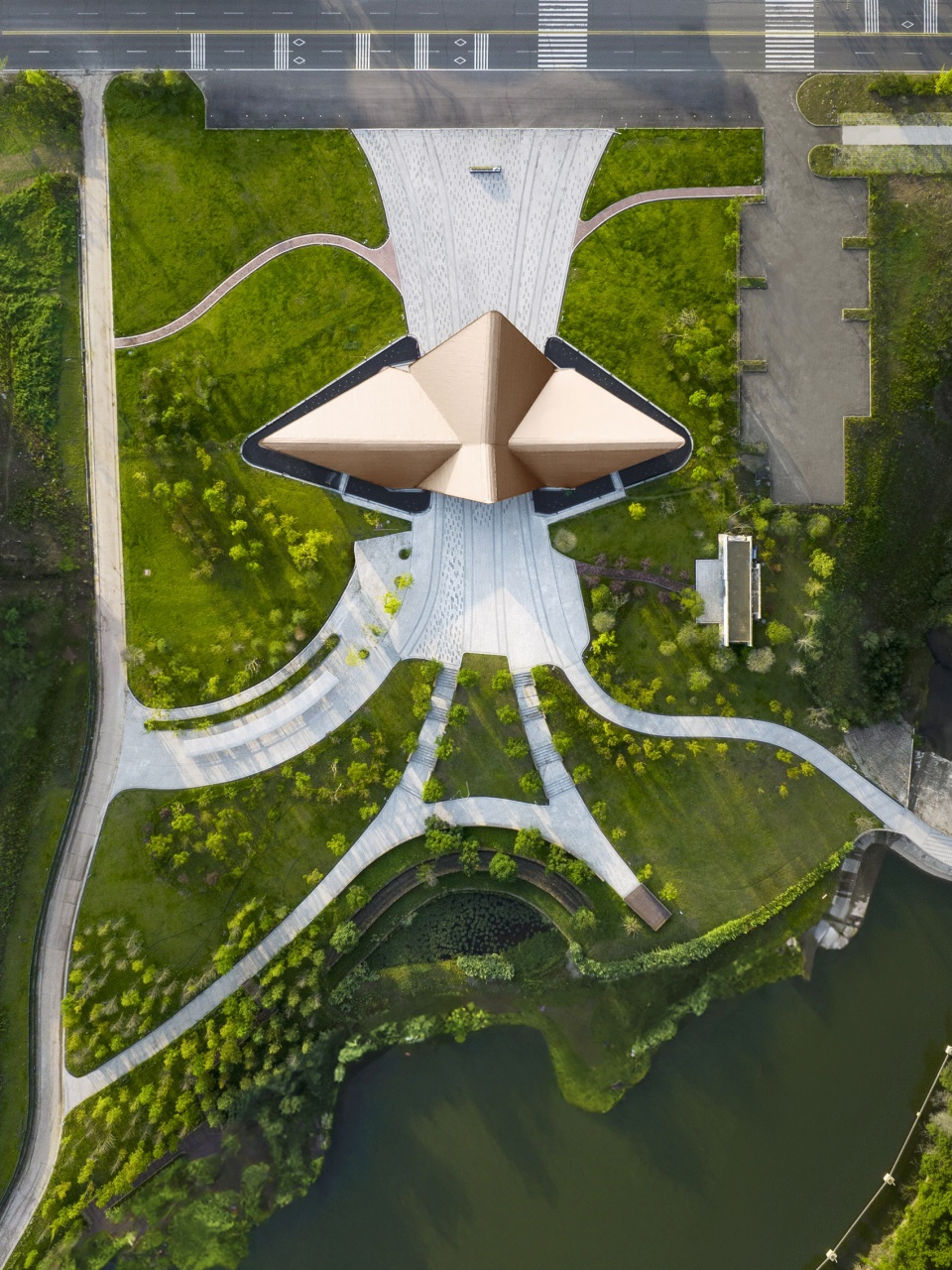 langzhong sports town visitor center by udg about studio