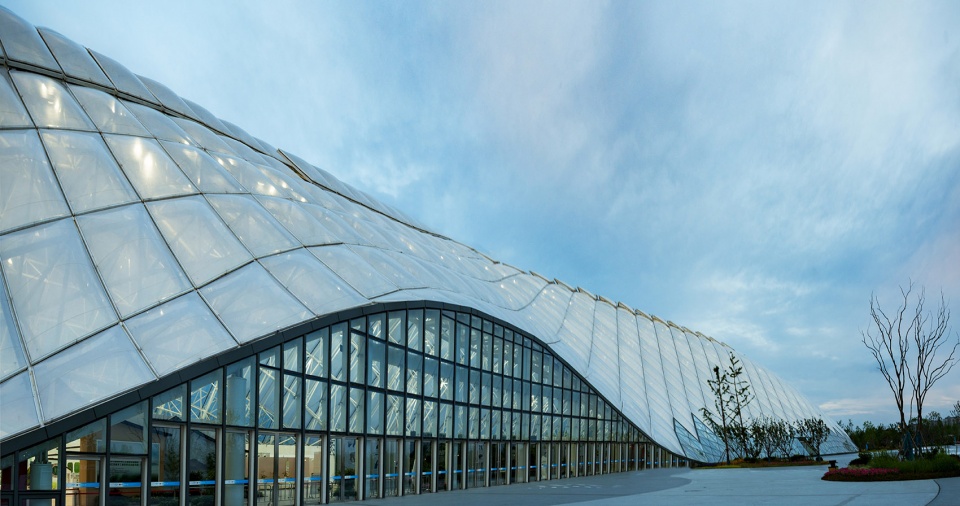 international pavilion of yangzhou world horticultural expo nanjing yangtze river urban architectual design