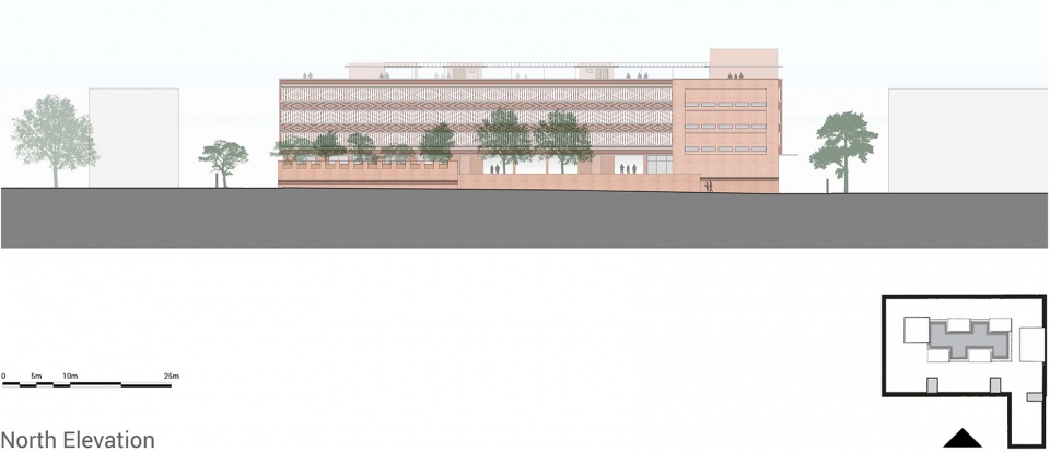 krushi bhawan by studio lotus