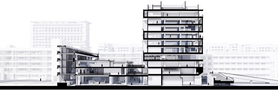 new campus of jiangsu jingjiang senior high school by rong zhaohui studio zradi
