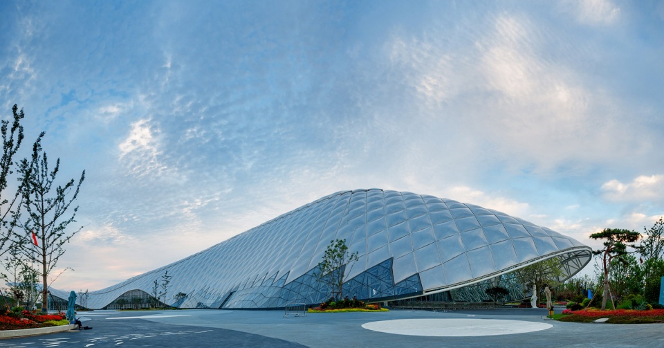 international pavilion of yangzhou world horticultural expo nanjing yangtze river urban architectual design