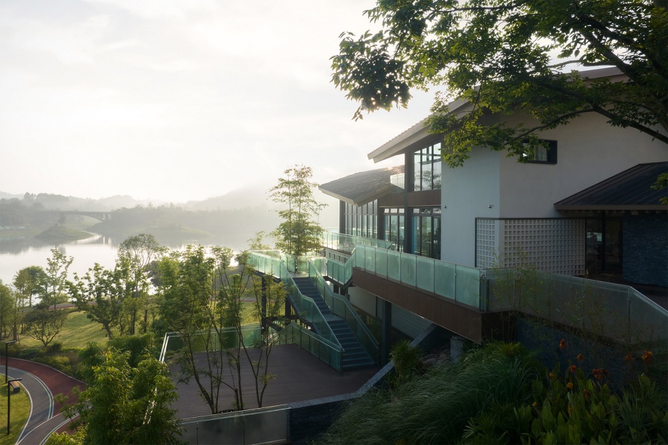 bailuwan demonstration area huiguhu science and innovation town fuling by yueji architectural design office