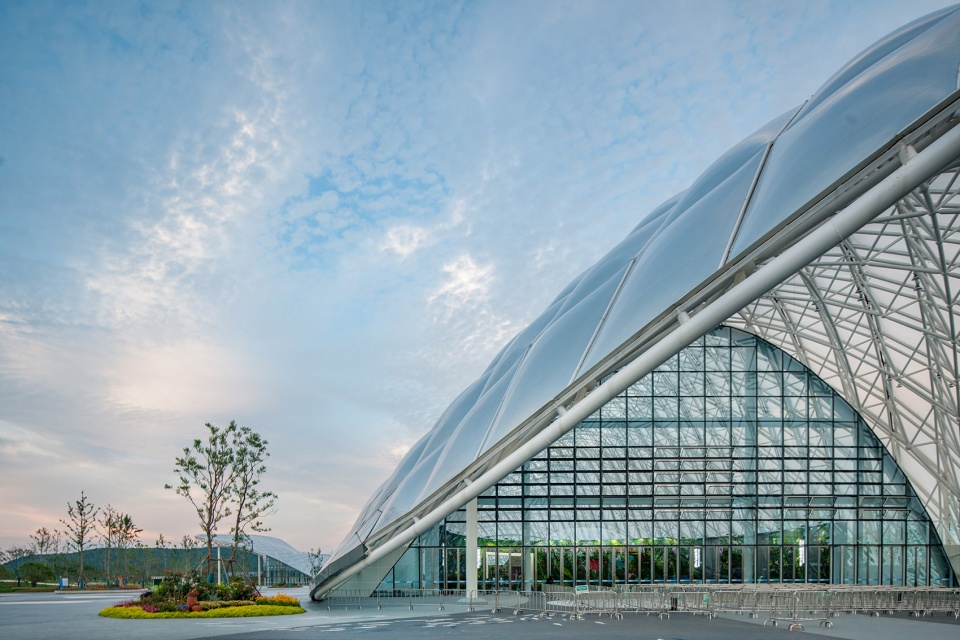 international pavilion of yangzhou world horticultural expo nanjing yangtze river urban architectual design