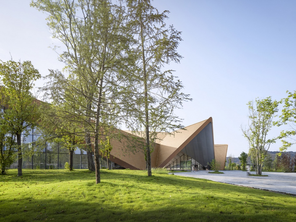 langzhong sports town visitor center by udg about studio