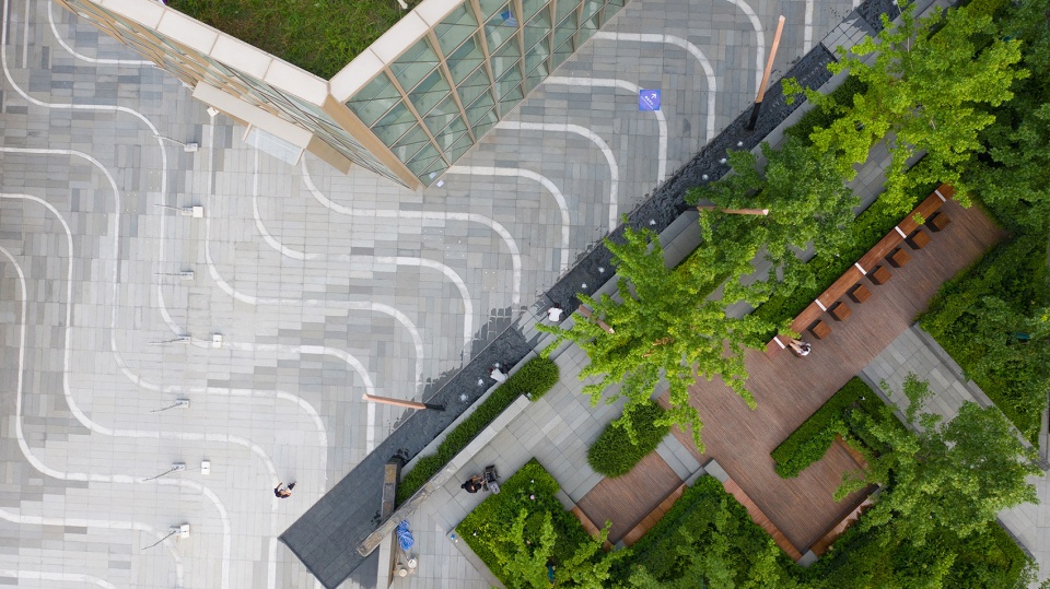 the waterfront of the asian games village by atelier scale
