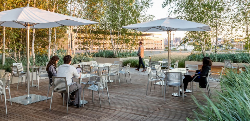 2022 asla general design award of honor from brownfield to green anchor in the assembly square district ojb