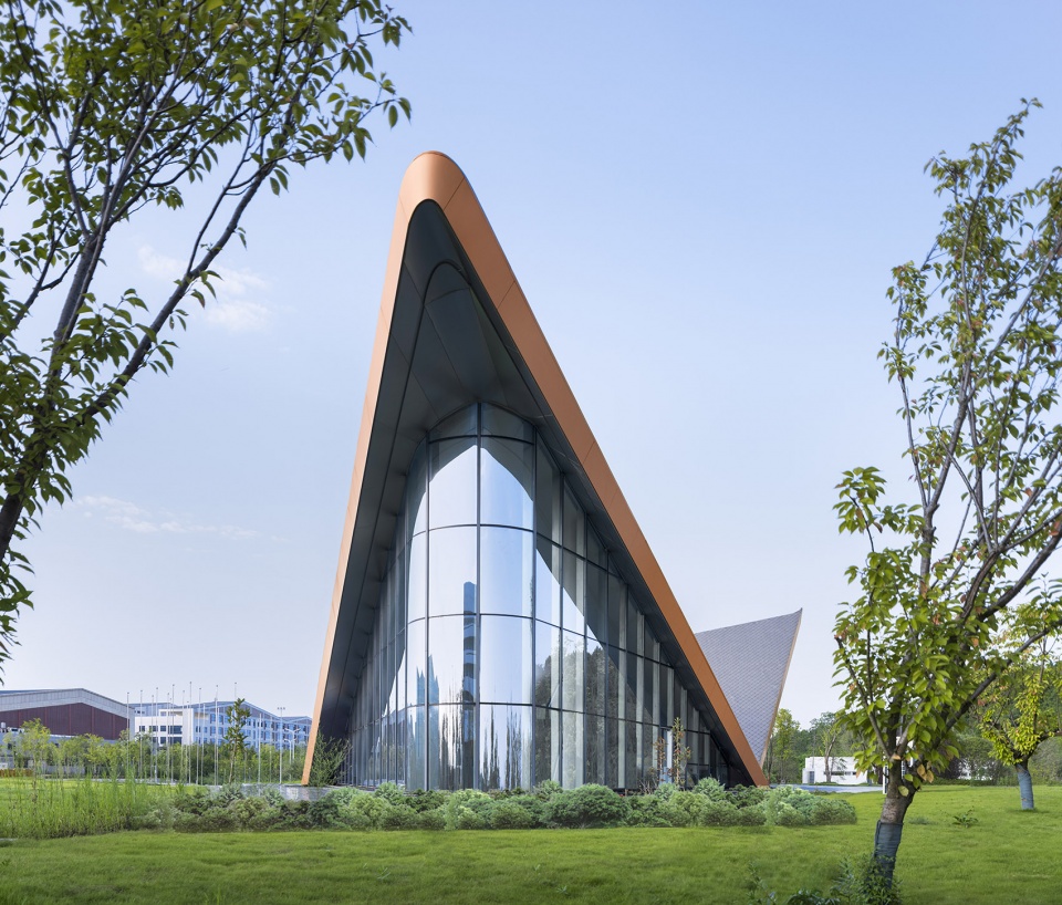 langzhong sports town visitor center by udg about studio