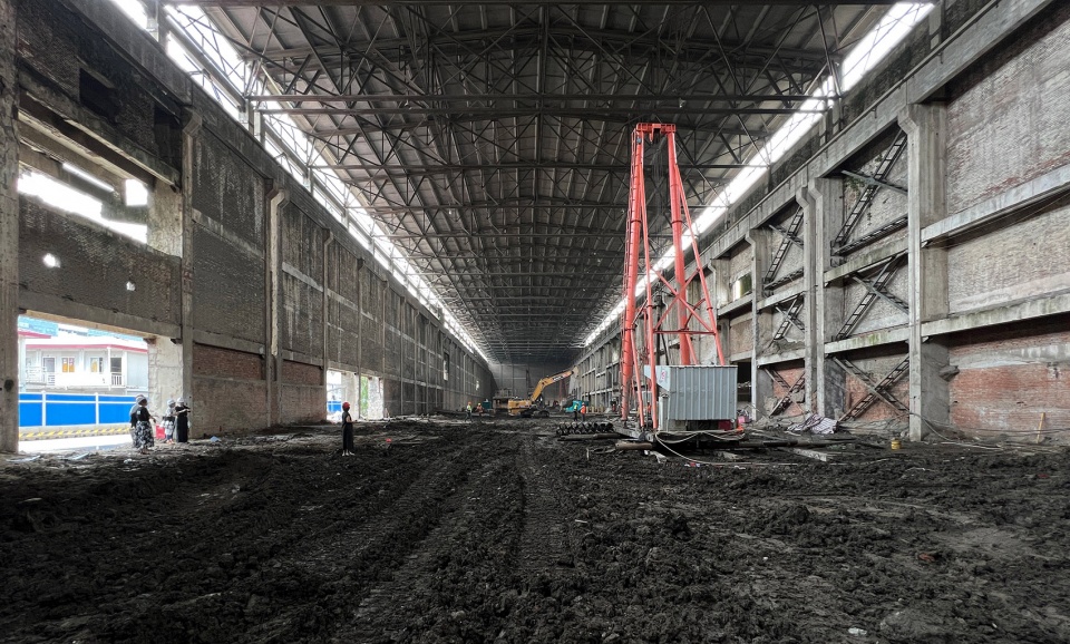 renovation of shanghai zhangjiang cement factory by mad