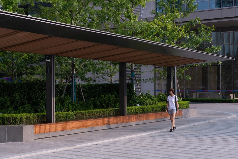 the waterfront of the asian games village by atelier scale