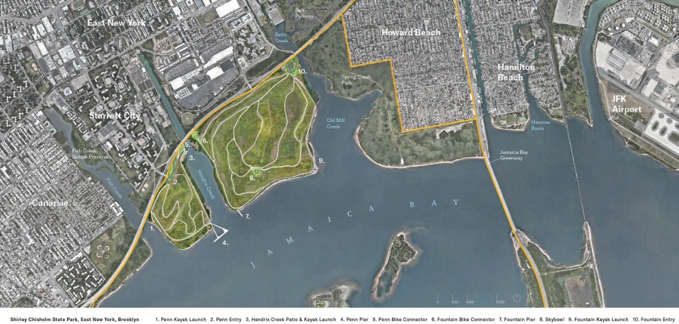 2022 asla urban design award of honor shirley chisholm state park michael van valkenburgh associates