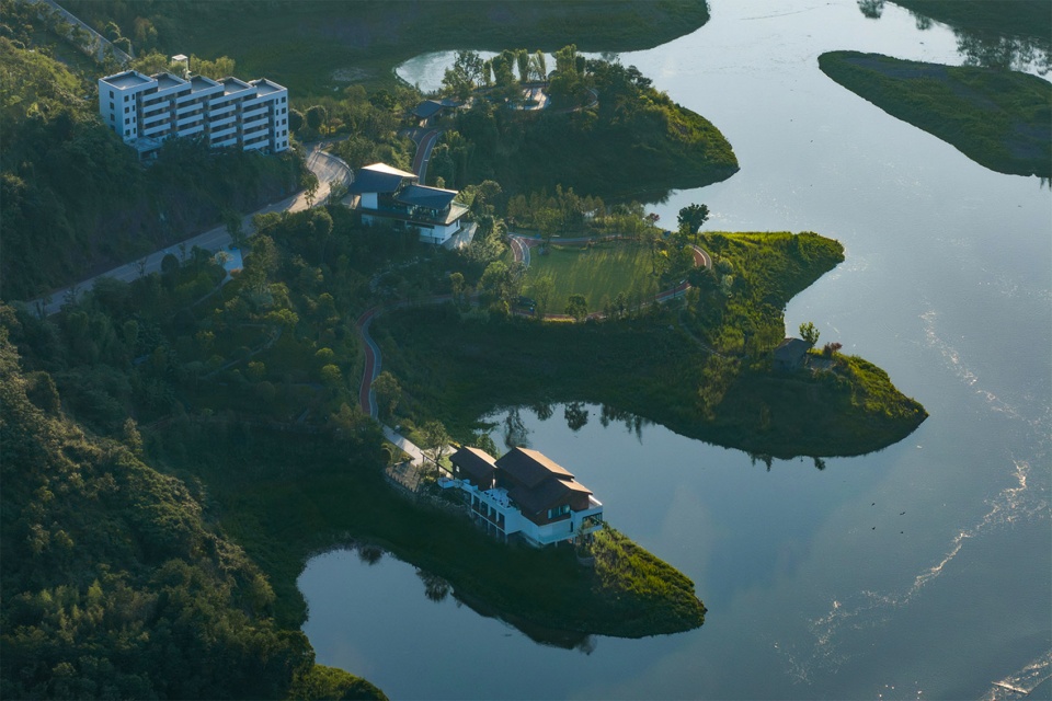 bailuwan demonstration area huiguhu science and innovation town fuling by yueji architectural design office