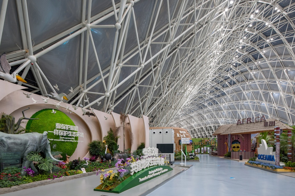international pavilion of yangzhou world horticultural expo nanjing yangtze river urban architectual design
