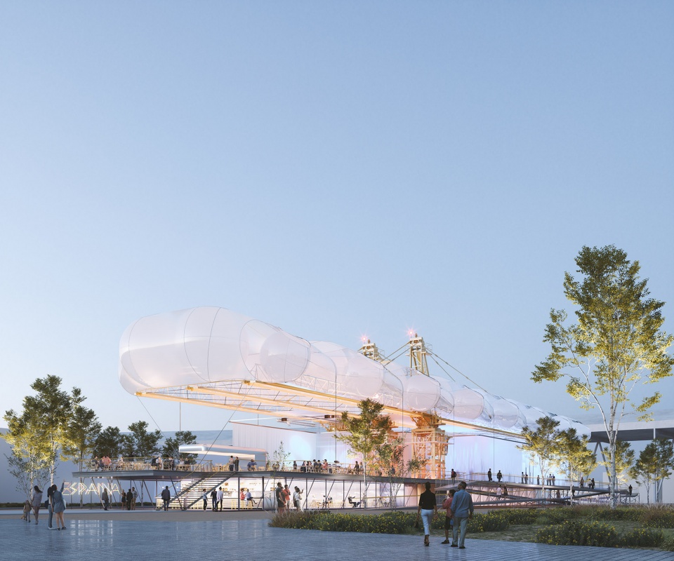 spanish pavilion at expo osaka by frpo selgascano