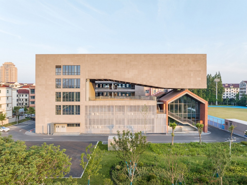 shanghai nanqiao academy comprehensive building by node architecture urbanism