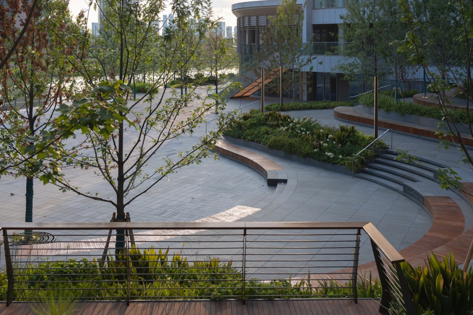 the waterfront of the asian games village by atelier scale